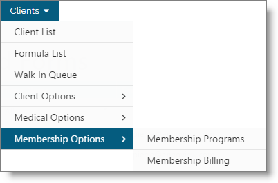 Client_Menu_Membership_submenu