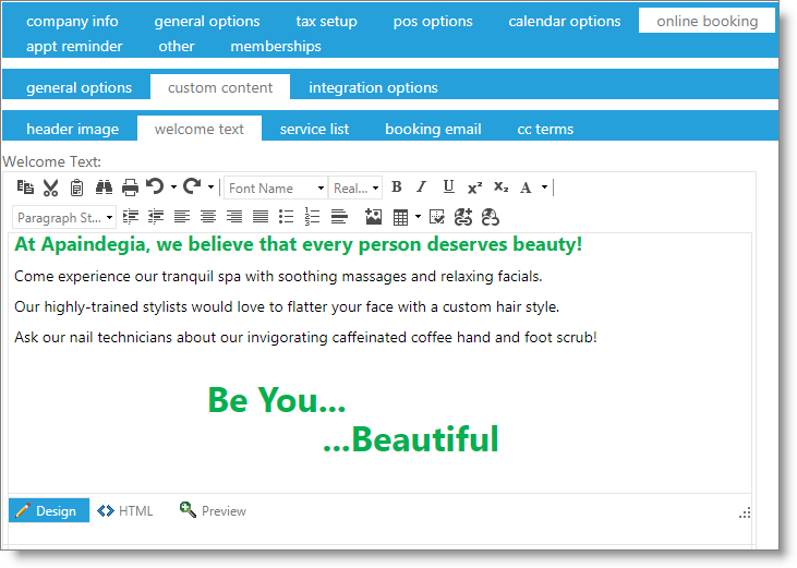 companysettingsonlinebooking_custom_welcome